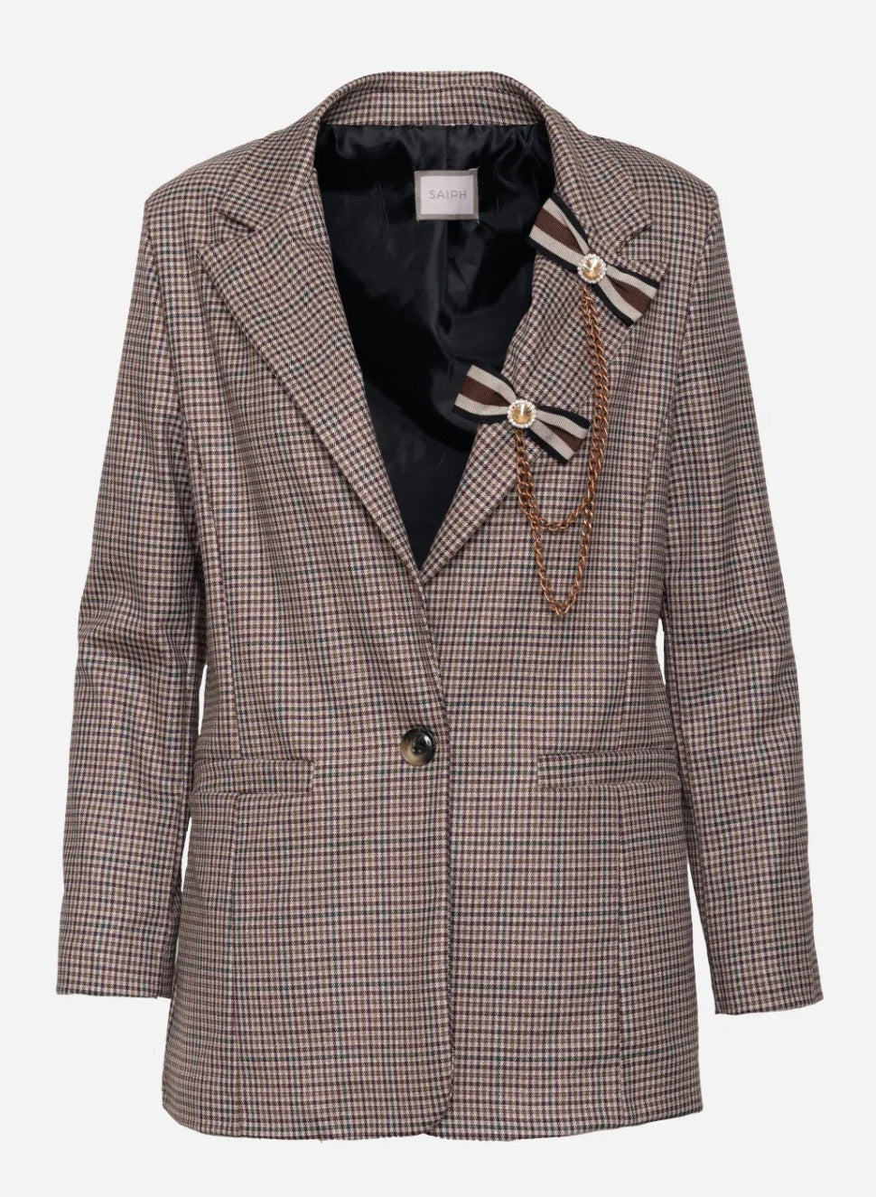 Blazer With Broche 768