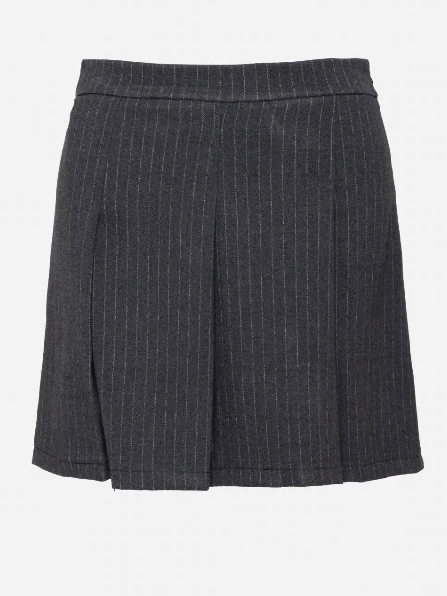 Grey wool skirt  851