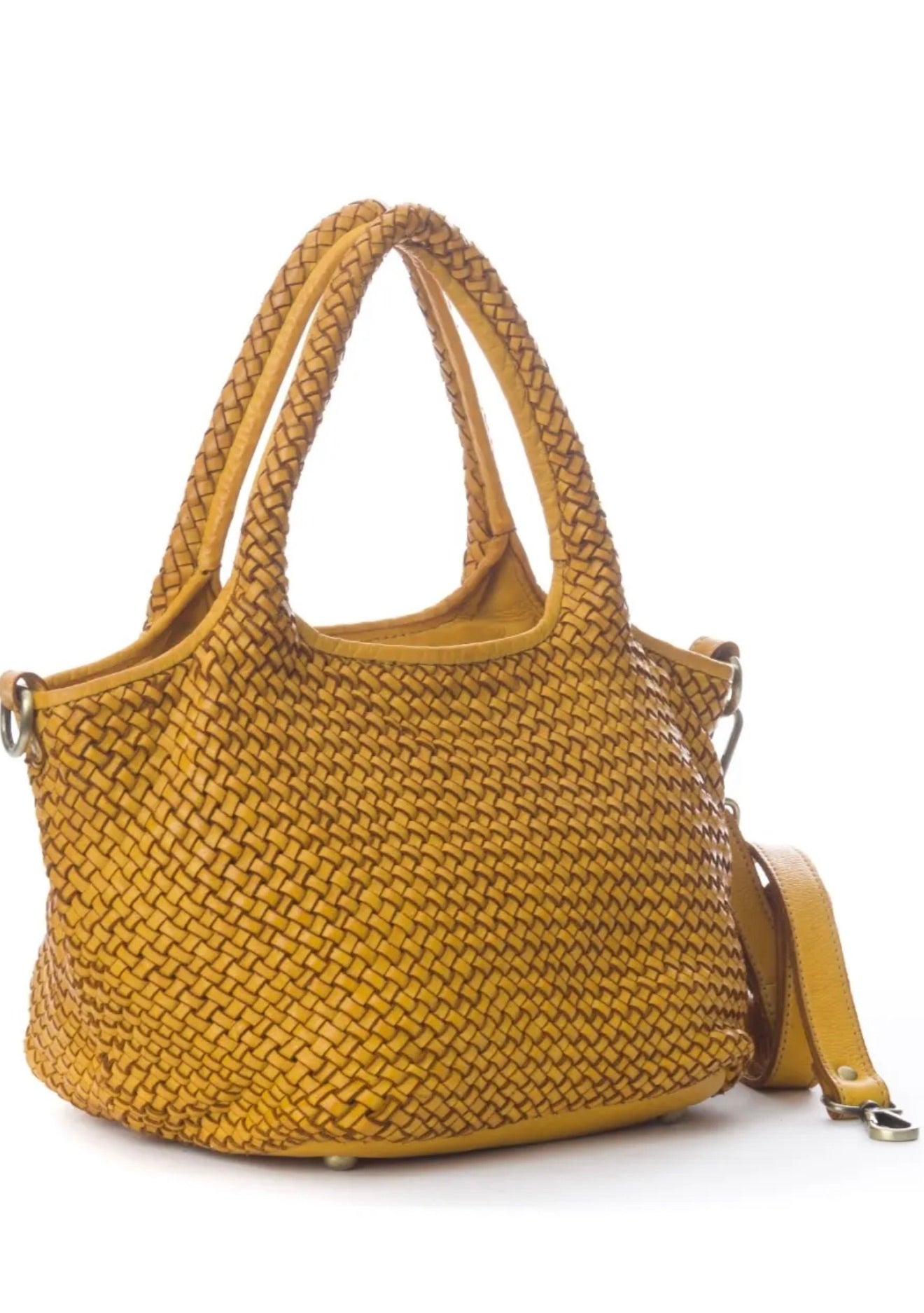 Mustard  Leather Bag