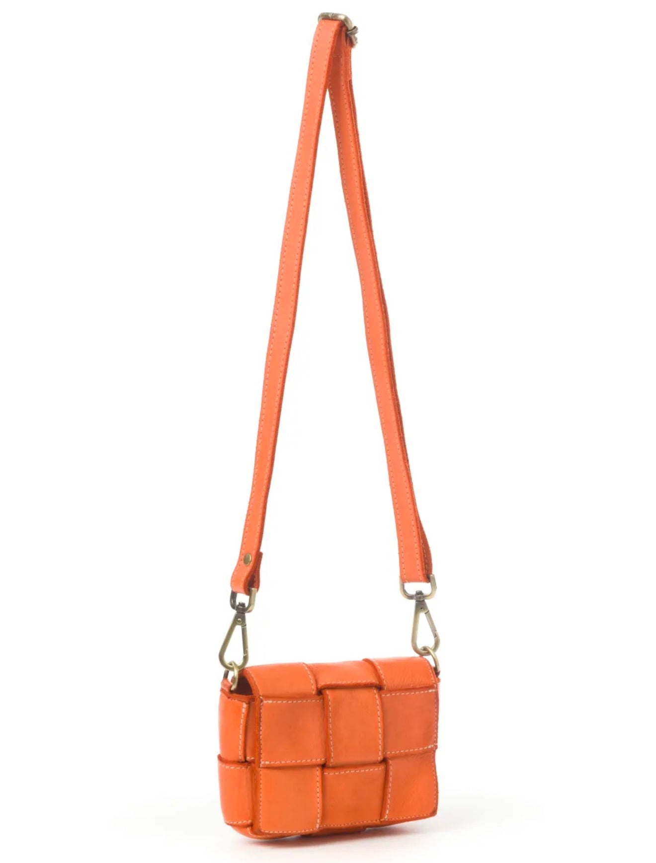 orange  small bag -Francis