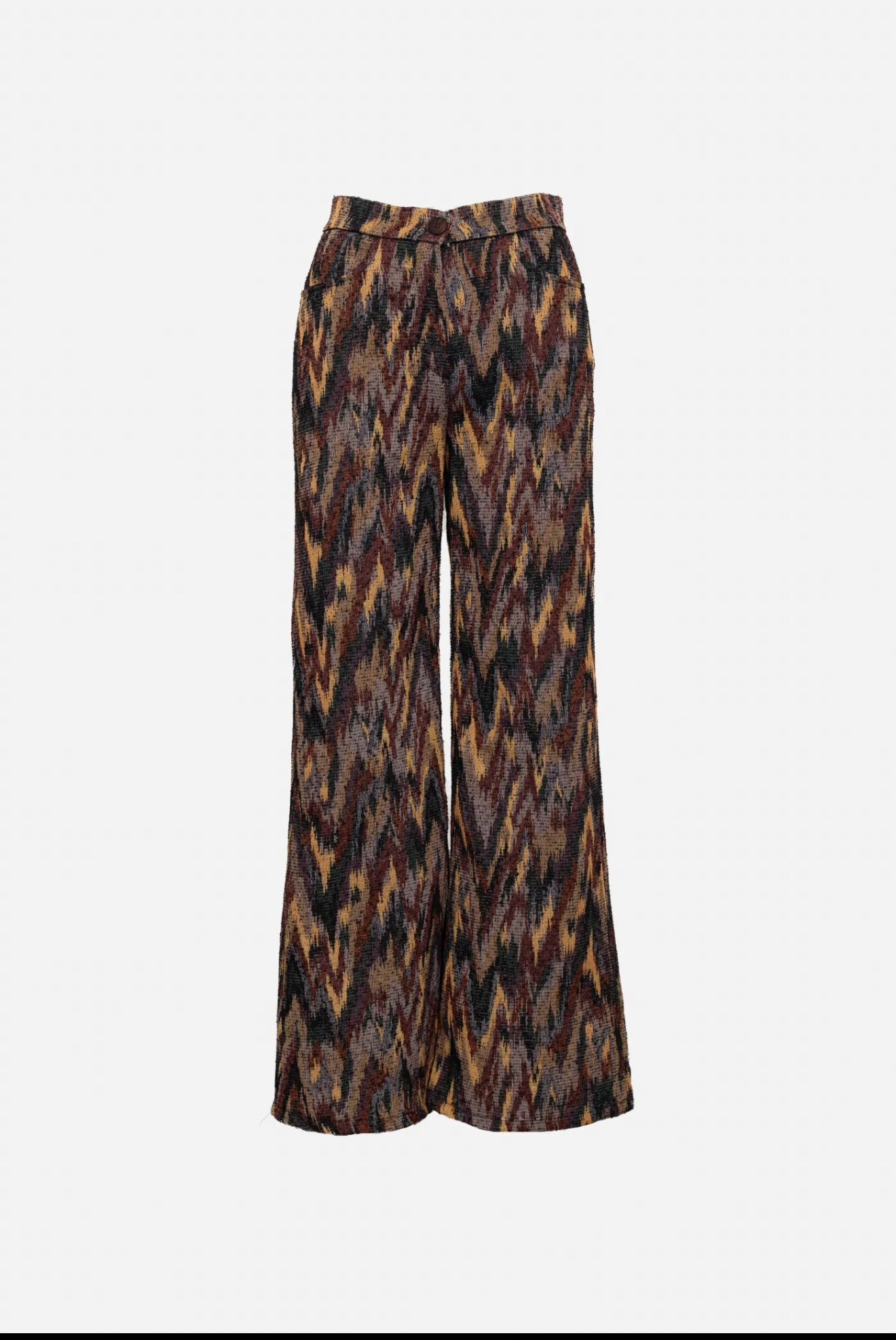 Multicolor Wide leg trousers 753