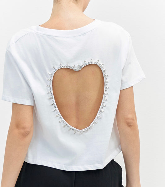 T-shirt with Jewel