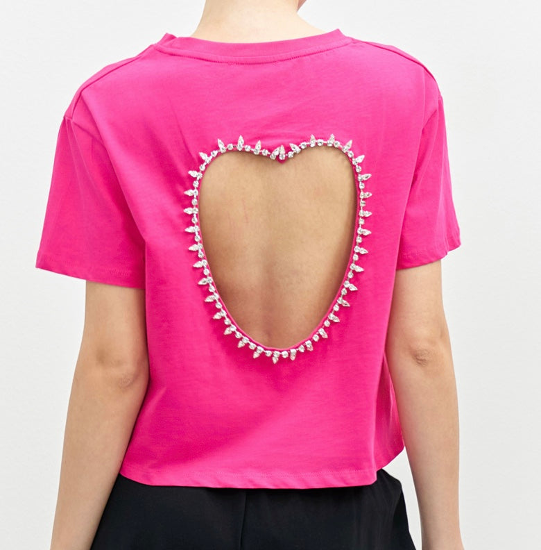 T-shirt with Jewel